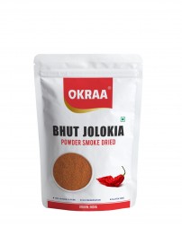 Bhut Jolokia Chilli Powder (Smoke Dried) - 200G