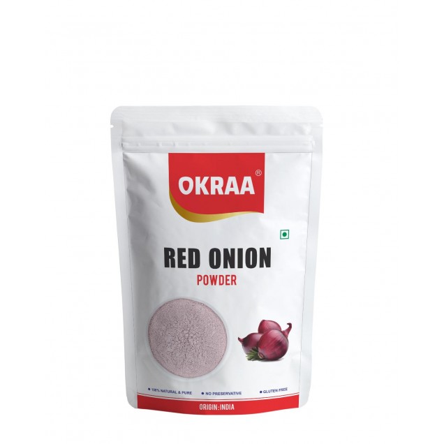 Red Onion Powder / Pyaz Powder / Dehydrated Red Onion Powder- 100 GM