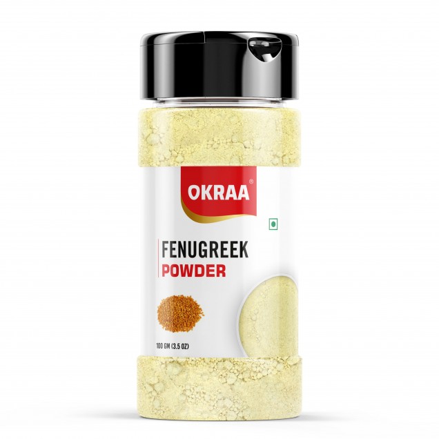 Fenugreek Powder / Whole Methi Powder / Graecum (TRIGONELLA FOENUM) - 100 GM