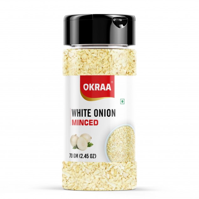 White Onion Minced / 100% Pure And Natural - 70 GM